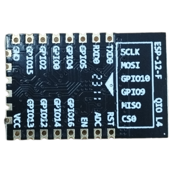 Модуль WiFi ESP-12F, ESP8266, 802.11b/g/n, 3..3.6в, UART/SPI/HSPI/I2C/I2S/GPIO/SDIO/PWM