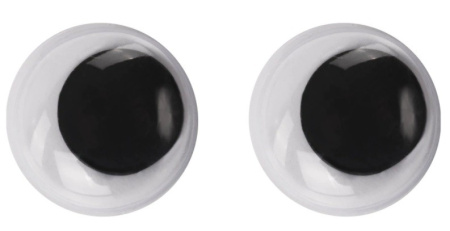 Материал декоративный Остров сокровищ "Глазки" 10мм, 30шт. (661309)