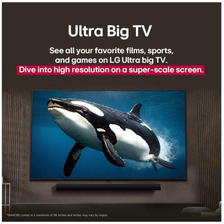 65" Телевизор NANO LED LG 65NANO81A6A.ARUG