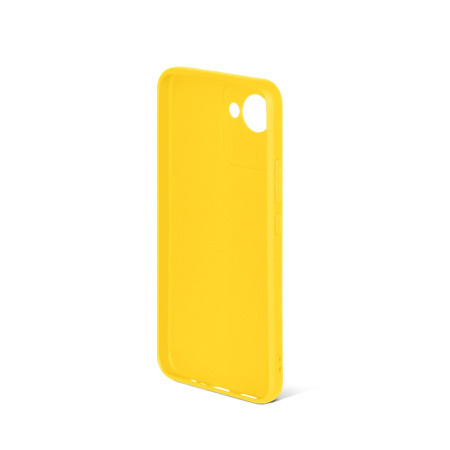 Чехол силиконовый для Realme C30/Narzo 50i Prime DF rmCase-18 (yellow)