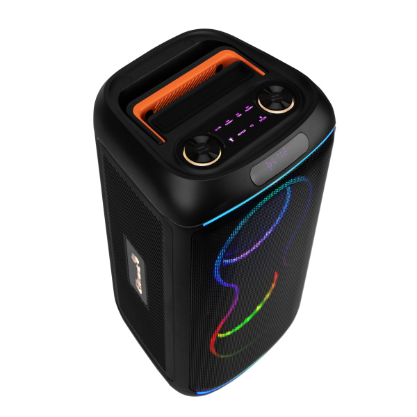 Портативная колонка ELTRONIC 30-86 DANCE BOX 900 динамик 6,5" 90Вт, Bluetooth, TWS, FM, USB,  microSD, 2*MIC, AUX