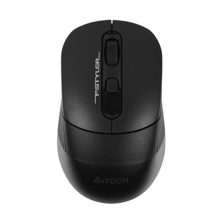 Мышь беспроводная A4Tech Fstyler FB10C оптическая 2000dpi, BT/Radio USB 4but черный