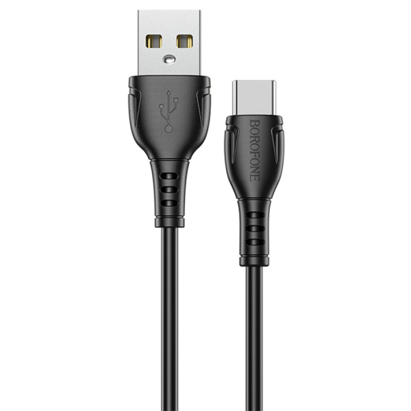 Кабель USB Type-C (m) - USB(m) BOROFONE BX51, 1м, 3.0A, черный