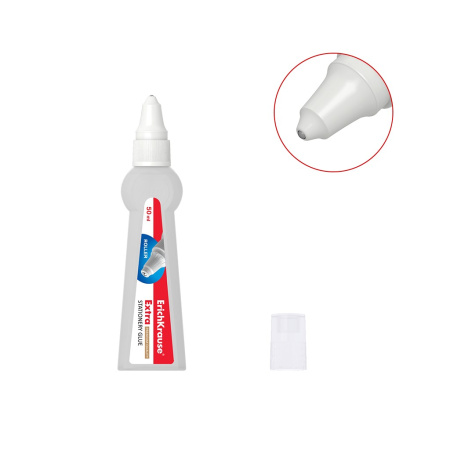 Клей канцелярский Erich Krause 50мл. роллер (2877)