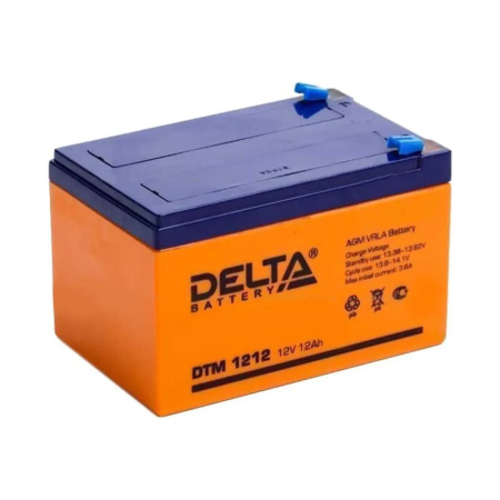 Аккумулятор Delta DTM 1212 (12В,12А)