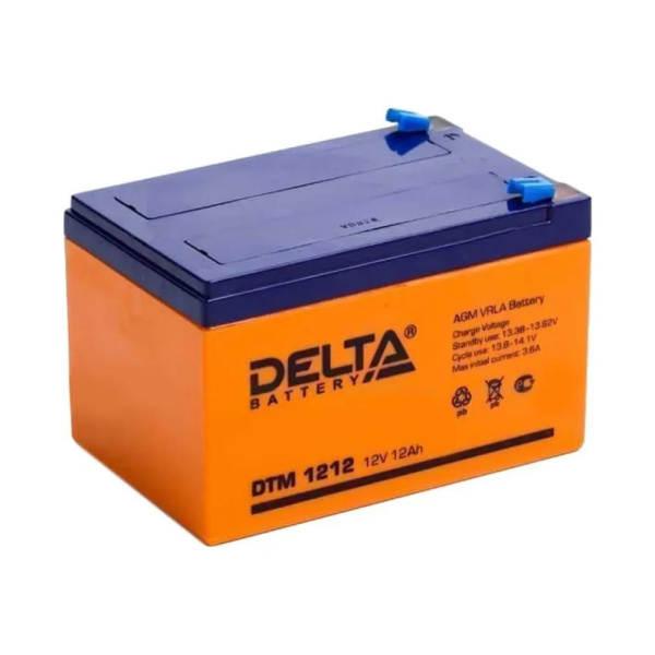 Аккумулятор Delta DTM 1212 (12В,12А)