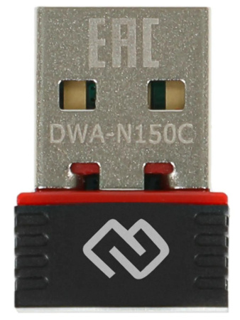Адаптер WI-FI USB Digma DWA-N150C 150_Mbps 802.11n