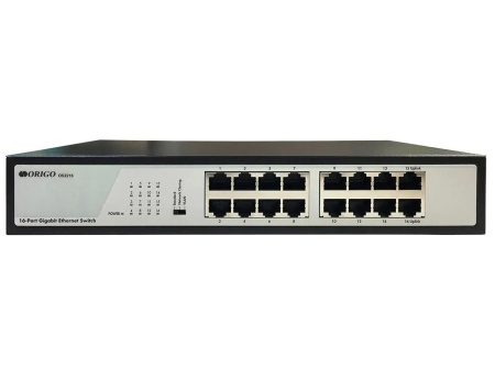 Коммутатор ORIGO OS2216/A1A 16-портовый неуправляемый 1000 Мбит/с