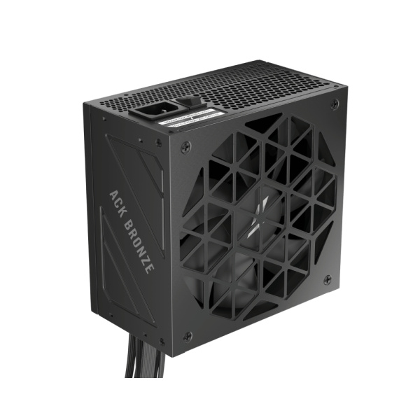 Блок питания 850Вт 1STPLAYER ACK BRONZE 850W Black (ATX 3.1,APFC,140мм,PCIe 5.1,2PCI-E,4SATA,80+Bronze)[HA-850AA2]