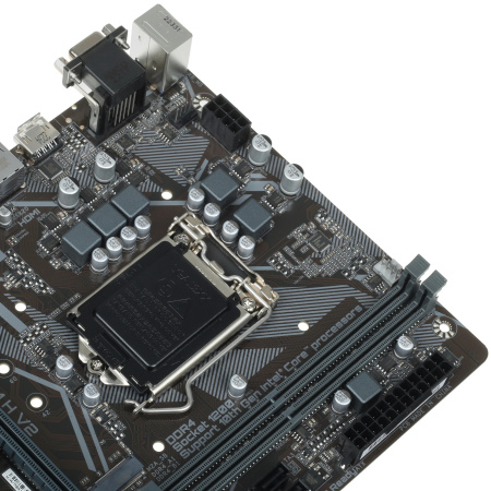 Мат.плата S1200 Q470 Gigabyte H410M H V2 2.1 (mATX,2DDR4,M.2,PCI-E16,2PCI-E,VGA,HDMI,PC2933)