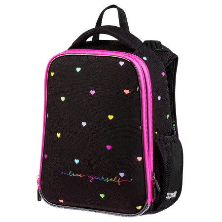 Ранец Berlingo Expert "Love Yourself" 37*28*16см, 2 отделения, 2 кармана, RU-EX-1110