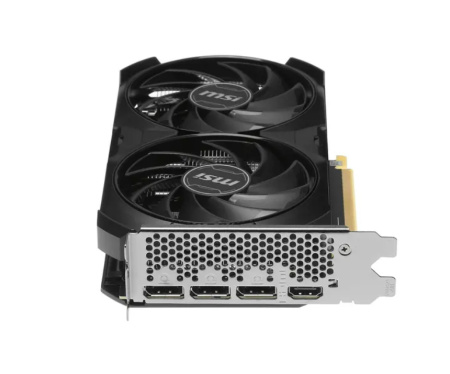 Видеокарта GeForce RTX4060Ti MSI 8Гб VENTUS 2X BLACK OC GDDR6,128bit,HDMI,3DP (RTX 4060 Ti VENTUS 2X