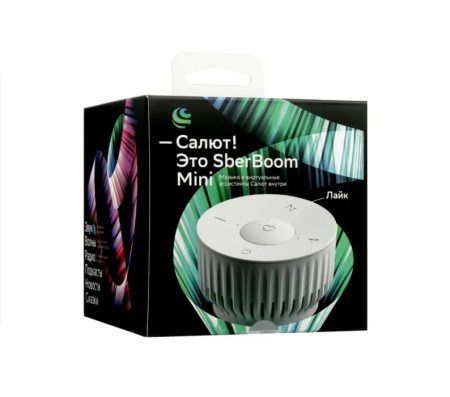 Умная колонка SberBoom Mini, SBDV-00095 белый