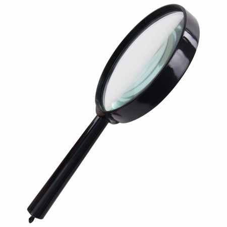 Лупа d-100мм BRAUBERG, 3-кратное увеличение (451802)