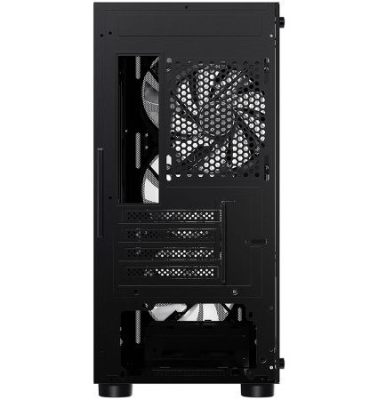 Корпус mATX Б_БП XASTRA A402M 4ARGB Black (USB3.0,Audio,TG,черный,Mesh,4х120мм FRGB,CPU Cooler до 159мм, VGA до 310мм)[A402M-4FC12A-BK]