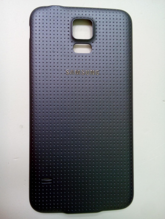 Задняя крышка Samsung G900/S5 чёрный