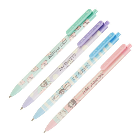 Ручка шариковая M&G SoManyCats автомат ABP464R8