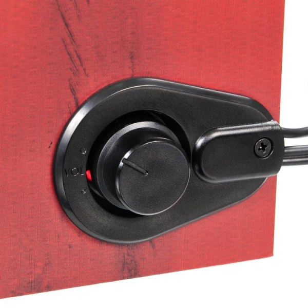 Актив.колонки 2.0 Оклик OK-161 6Вт, черный/темное дерево