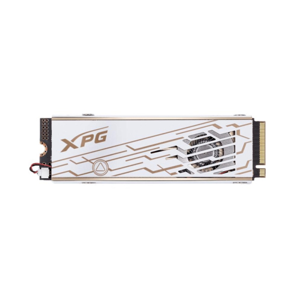 Твердотельный накопитель/ ADATA SSD XPG MARS 980 PRO, 2000GB, M.2(22x80mm), NVMe, PCIe 5.0 x4, 3D NAND, R/W 14000/13000MB/s, IOPs 2 000 000/1 650 000, TBW 1480, DWPD 0.4, with Heat Sink (5 лет)