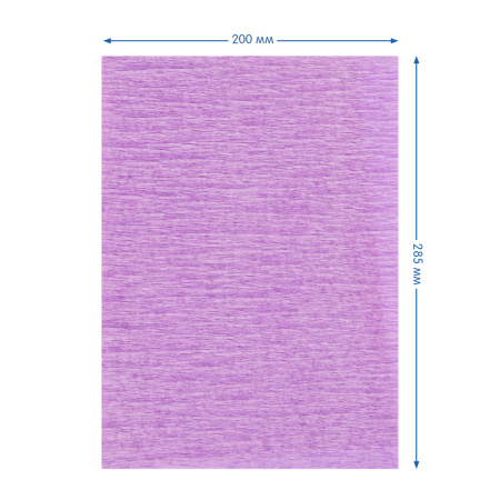 Цветная бумага крепированная Мульти-Пульти А4, 12цв., 12л. (CRf_44857)