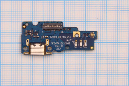 Шлейф Asus ZenFone GO ZC500TG плата на системный разъем