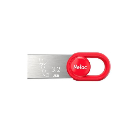 Флеш-накопитель USB3.0 64Gb Netac UM2 (NT03UM2N-064G-32RE) красно-серебристый