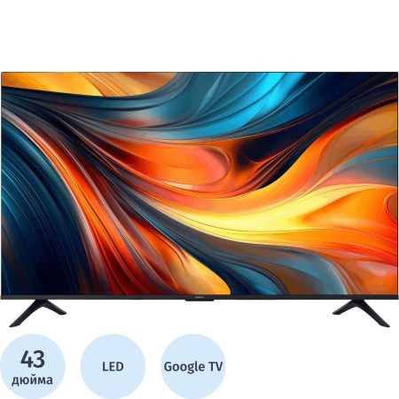 Телевизор LED/ Телевизор LED Xiaomi 43" TV A 43 FHD 2026 черный FULL HD 60Hz DVB-T2 DVB-C DVB-S2 USB WiFi Smart TV