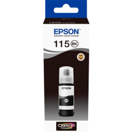 Контейнер_с_чернилами Epson 115 (C13T07C14A) для L8160/8180 черный (70 мл)