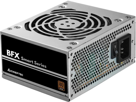 Блок питания SFX 450Вт Chieftec Smart BFX-450BS (APFC,90мм,PCI-E,3SATA,80+BRONZE)[BFX-450BS]