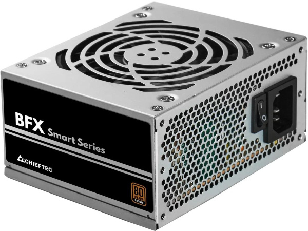 Блок питания SFX 450Вт Chieftec Smart BFX-450BS (APFC,90мм,PCI-E,3SATA,80+BRONZE)[BFX-450BS]