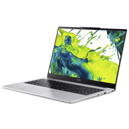 Ноутбук Acer Aspire Lite 15 AL15-74P-569P Intel Core Ultra 5 125H/16Gb (D5)/SSD512Gb/UMA/15.6"/IPS/FHD/1920x1080/60Hz/NoOS/Silver/1.59kg