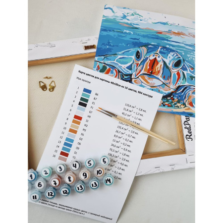 Картина по номерам RedPanda "BTS Космос" 30*40см (р53976)