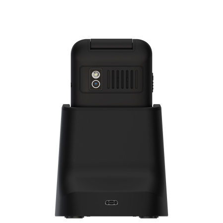 Сотовый Maxvi E5 up Black 2sim/2.8"/320*240/microSD/0.3МП/Bt/1500мАч/раскладушка
