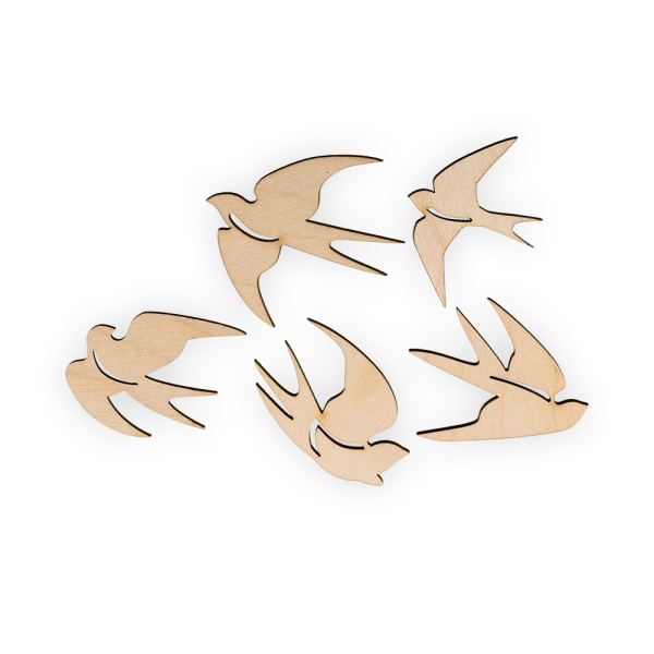 Мини-набор "Mr. Carving" ВД-539 "Ласточки" фанера 0.3 см