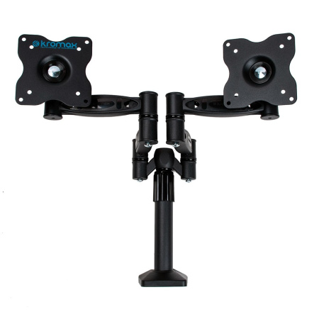 Кронштейн для монитора Kromax OFFICE-3 серый струбцина,2монитора,15-32",до 12кг,высота 220-368мм,нак Кронштейн для монитора Kromax OFFICE-3 серый струбцина,2монитора,15-32",до 12кг,высота 220-368мм,нак