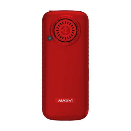 Сотовый Maxvi B21ds up Red 2sim/2.4"/320*240/microSD/1.3МП/Bt/2300мАч/моноблок