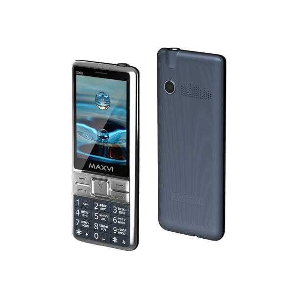 Сотовый Maxvi X900i Marengo 2sim/2.8"/320*240/microSD/1.3МП/Bt/1800мАч/моноблок