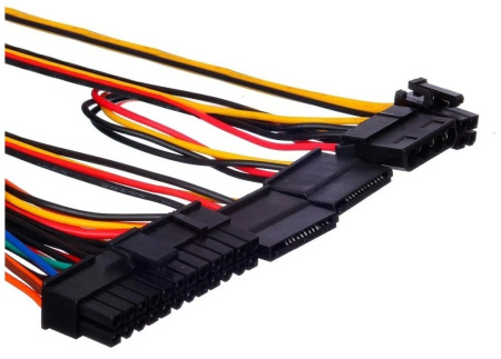 Распродажа! Блок питания 450Вт Exegate AAA450 (80мм,2SATA),(восстановлен)