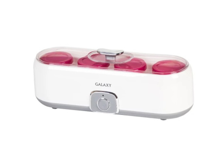 Йогуртница Galaxy GL 2696 White 20Вт, 4*180мл