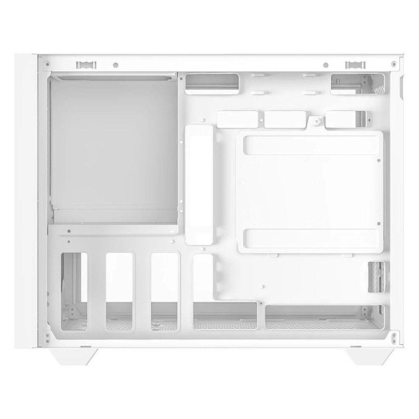 Корпус Case ID-Cooling FLOW 500 White mATX/win TG/ no fan/ Gen2 Type C/ CPU 180mm/ GPU 403mm/ no PSU