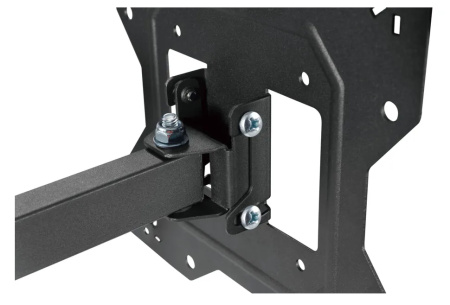 Кронштейн ITECHmount LCDN632 черный настенный,для тв,23-43",до 30кг,от стены 56-378 мм,с выносом, с функцией наклона -10°~ +3°,и поворота -90° ~ +90° 
