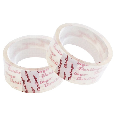 Скотч 19мм.*33м. BERLINGO кристально-прозрачная (CT_1930)