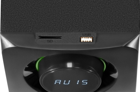 Актив.колонки 2.1 Defender Eclipse 40Вт, Bluetooth, FM, MP3, SD/USB, питание от сети, MDF, Black