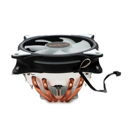 Кулер S115x/2011/2066/1200/1700/AMx TESLA 1040RGB (155W/120mm/1600rpm/RGB)