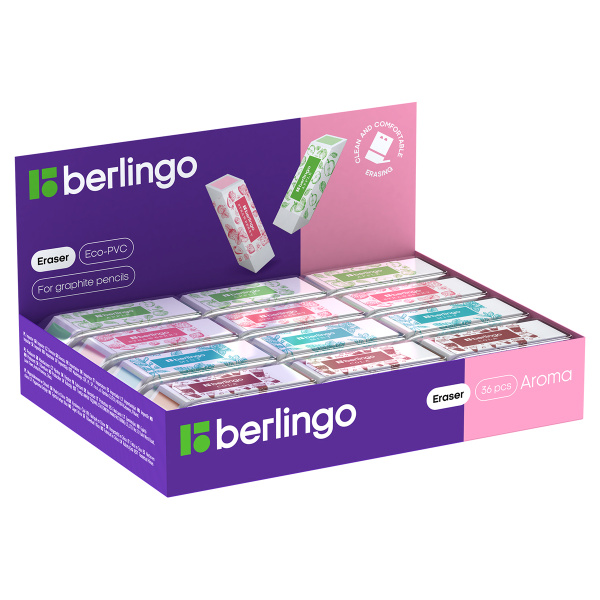 Ластик BERLINGO "Aroma", прямоугольный (BLc_00630)