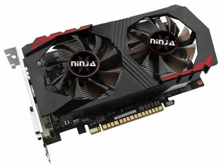 Видеокарта GeForce GTX1050Ti Sinotex 4Гб Ninja GDDR5,128bit,2DVI,HDMI,DP (NK105TI45F) ret