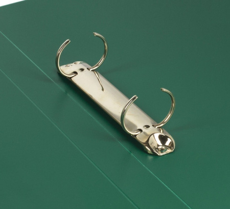 Папка 2 кольца STAFF, 21мм, зеленая (225719)