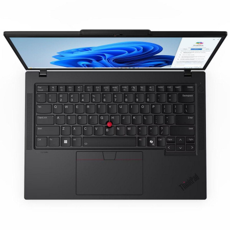 Ноутбук/ Lenovo ThinkPad T14 G5 14.0" WUXGA Touch IPS AG 400nits, AMD Ryzen 7 PRO 8840U,32GB DDR5, 512GB SSD M.2, AMD Radeon 780M Graphics,5M+IRCam, Qualcomm Wi-Fi 6E NFA725A+BT5.3, Wired Ethernet, 4 Cell 52.5Whr, BKLT KB ENG, Win 11 Pro, 1 Year, Black