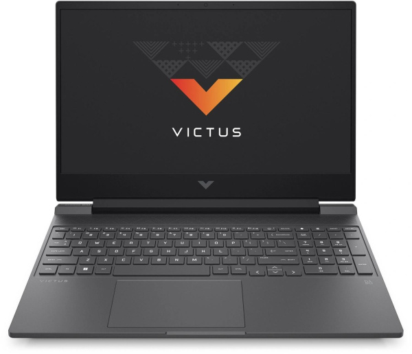 Ноутбук HP Victus 15-fa2090ca Core 7 240H 16Gb SSD512Gb NVIDIA GeForce RTX5050 8Gb 15.6" IPS FHD (1920x1080) Windows 11 Home Multi Language silver WiFi BT Cam (B84KKUA)