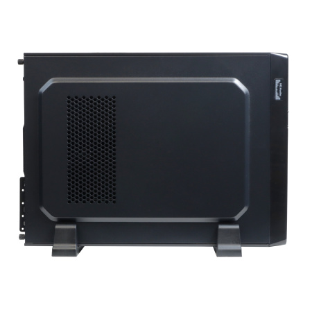 Корпус mATX 400w BaseTech SL-01 (USB3.0, Audio, черный,slim)